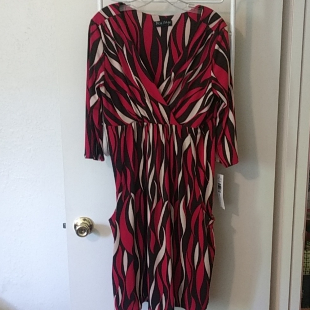 Blu Sage empire waist dress